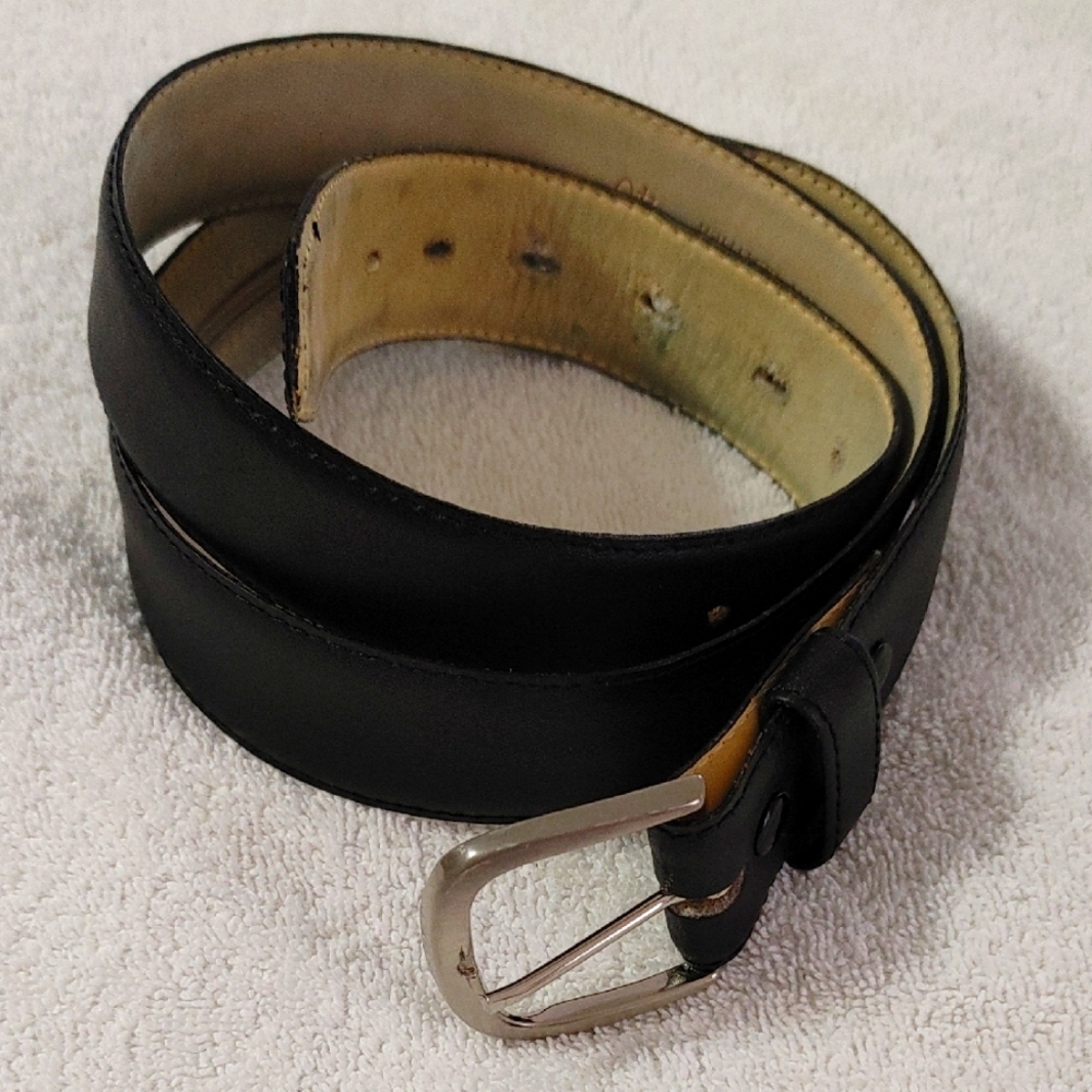 Fremont Men's Black Leather Belt Size 40